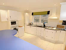 Modern white kitchen